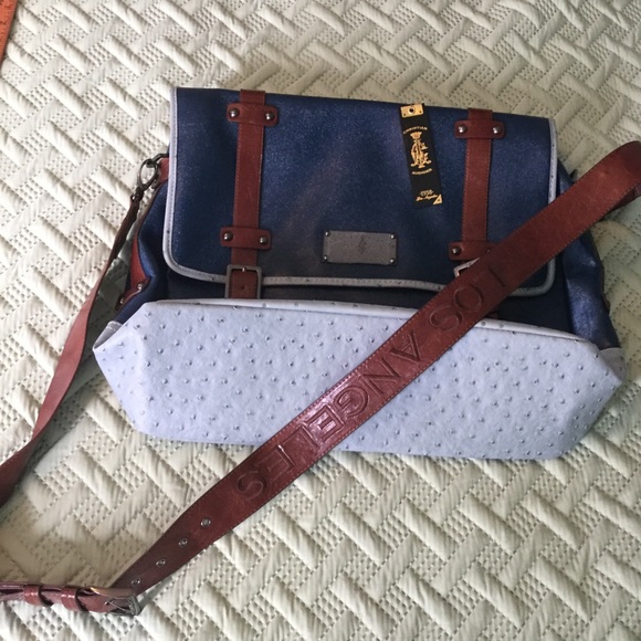 🔥Christian Audigier Los Angeles Messenger Bag - Picture 7 of 8